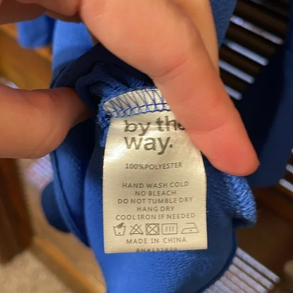 By The Way Jolie Blue Ruffle Romper From Revolve - Picture 6 of 7